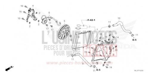 RADIATEUR (D.) GL1800BDS de 2025